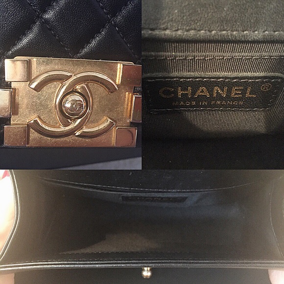 CHANEL Boy Small Black Aged Gold Hardware Bag - Picture 7 of 8